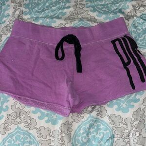 Pink Victoria’s Secret shorts
